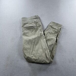 Athleta Pants Womens 10 Beige Trekkie North Jogger Hiking Nylon Stretch Outdoor